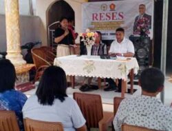Kunjungan Reses di Dapil VI Malteng, Loupatty Kawal Program Prioritasnya