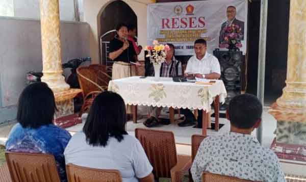 Kunjungan Reses di Dapil VI Malteng, Loupatty Kawal Program Prioritasnya 1 Loupatty Frangky reses Dapil VI Malteng