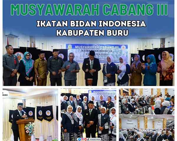Di Muscab III IBI Buru, Bupati Ikram Sampaikan Pesan dan Harapannya 1 Muscab III IBI Buru
