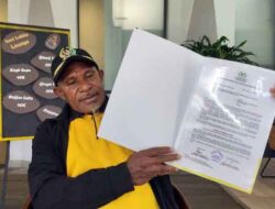 Golkar Tunjuk Patinus Wanimbo Pimpin DPRK Mamberamo Raya 2024–2029  