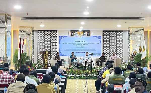 Pemkab Mimika BPKP Gelar Workshop Dana Desa