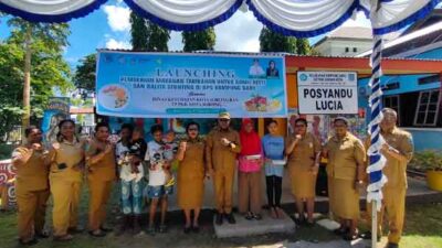 Tekan Angka Stunting, Pemkot Sorong Launching Program PMT
