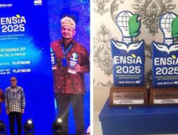 Pertamina EP Sabet 2 Platinum ENSIA Award 2025 Berkat Inovasi Ramah Lingkungan