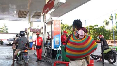 Pertamina Nabire Pasca Gempa M6.6