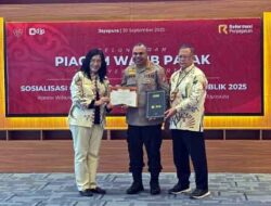 Aktif Dukung Kepatuhan-Penerimaan Pajak, Polda Papua Terima Penghargaan