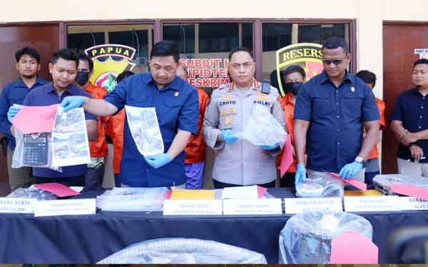 Polda Papua Tambang Ilegal di Keerom