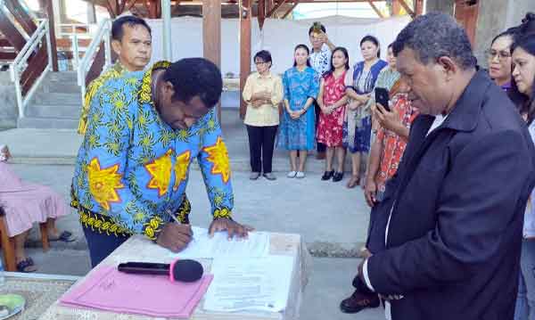 Rukun Maesaan Motoling Kesbangpol Kota JPR