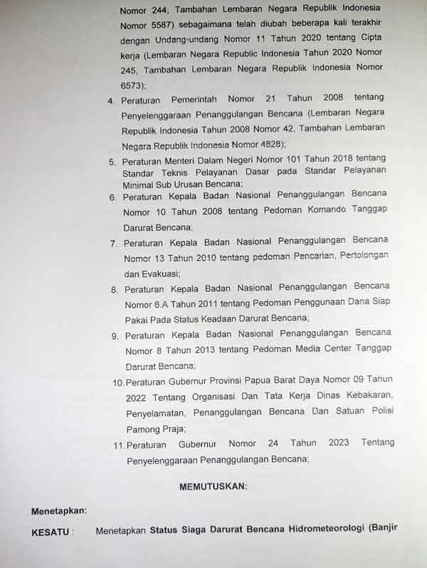 SK Penetapan Status Tanggap Bencana2