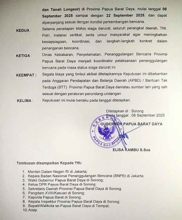 SK Penetapan Status Tanggap Bencana3
