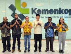 Dinkop-Dekranasda Mimika Sambangi Kemenkop RI, Bahas Penguatan Sinergi