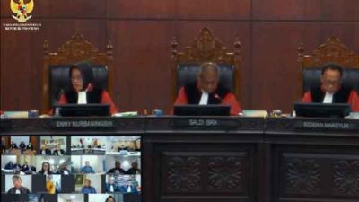 Sidang Sengketa PSU Papua di MK