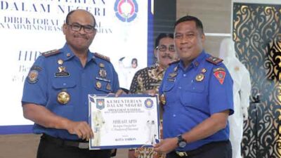 Alfredo Hehamahu Damkar Kota Ambon