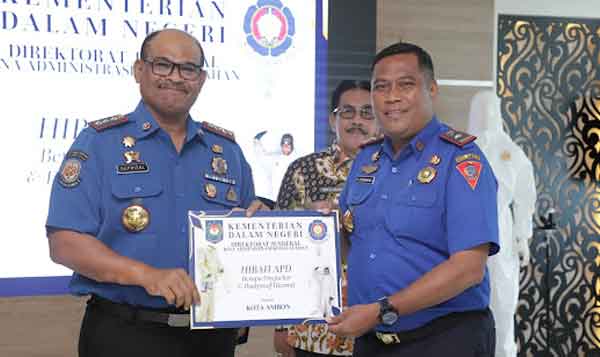 Pemkot Ambon Terima Bantuan Hibah Peralatan Damkar dari Korsel 1 Alfredo Hehamahu Damkar Kota Ambon