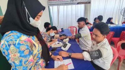 BKHIT Sorong PMI Gelar Donor Darah