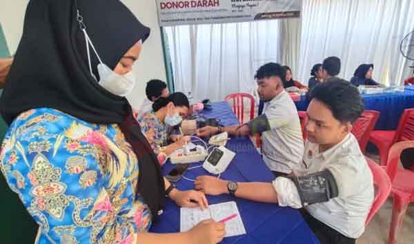 BKHIT Sorong PMI Gelar Donor Darah
