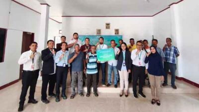 Angkasa Pura Bandara Pattimura Ambon Lanjut Salurkan Bantuan Fasum di 2 Negeri