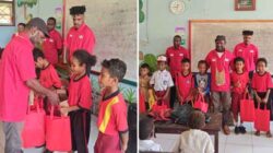 Kunjungi SDN Koya Koso, BMP Serahkan Bantuan Bukti Komitmen Dukung Pendidikan