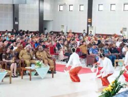 Buka Festival Sendratari Nusantara Sambut HUT ke 29 Mimika, Bupati Titip Pesan Ini