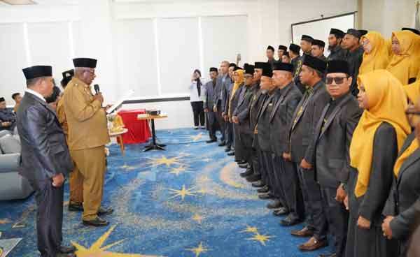 Bupati JR Lantik LPTQ Mimika 2025 2030