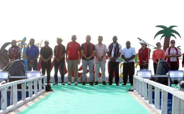 Bupati Mimika Gagas Kolaborasi Pariwisata Timur di Ajang Festival Pesona Meti Kei 2 Bupati Mimika FPMK 2025 4