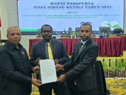 Usulkan Perdasus Masyarakat Adat, Legislator PBD Ini Beri Alasannya