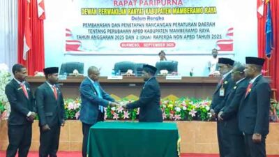DPRK Mambraya Paripurna APBD Perubahan 2025