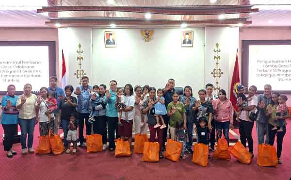 Poka Wakili Ambon ke Lomba Desa Pelaksana 10 Program Pokok PKK Tingkat Provinsi 3 Desa Poka Wakili Ambon ke Provinsi3