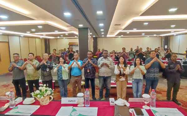 Dinas PUPR Mimika FGD RTRW Kota Baru