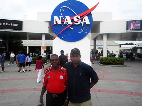 George Saa n father di NASA US