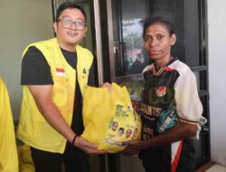 Baksos HUT ke 61, Golkar PBD Bagikan Ribuan Paket Murah