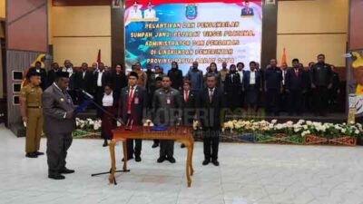 Gub PBD Lantik 50 Pjbt Pemprov PBD