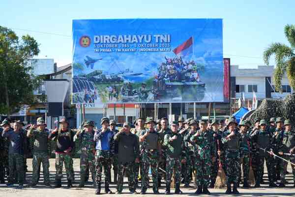 Koarmada III Gelar Karya Bhakti Sambut HUT ke-80 TNI di Alun-Alun Aimas 2 IMG 20251005 WA0008