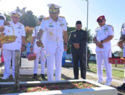 Jelang HUT ke-80 TNI, Koarmada III Ziarah Nasional di Taman Makam Pahlawan Tri Jaya Sakti
