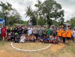 Polda PBD-Karang Taruna Klademak Bangun Sinergitas Gelar Turnamen Futsal