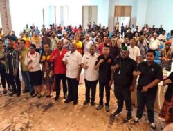 Ajak Pemuda Bangun Papua, Gubernur Fakhiri Tegaskan Pentingnya Semangat Persatuan