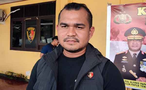 Kasat Reskrim Polres Mimika AKP Rian Oktaria