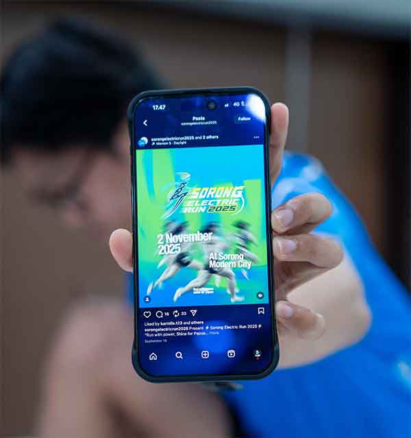 Momen HLN ke 80 : PLN Ajak 1000 Pelari Ramaikan Sorong Electric Run 2025 2 PLN Ilustrasi IG PLN