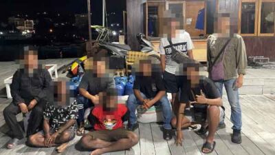 Polda Papua Gagalkan Penyelundupan Lintas Negara