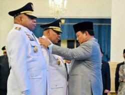 Dilantik Presiden RI, Fakhiri-Rumaropen Resmi Pimpin Papua 2025-2030