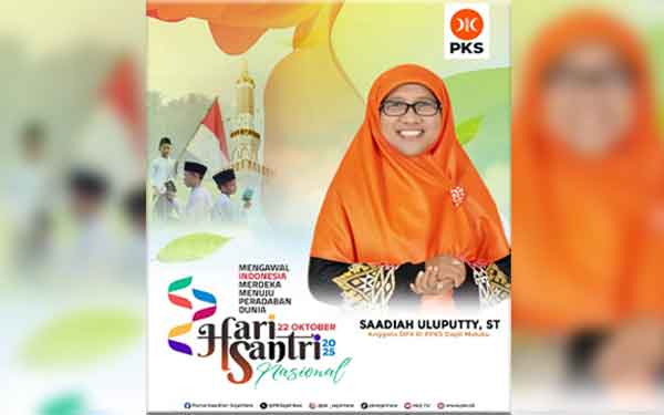 Selamat Hari Santri 2025: Mengawal Indonesia Merdeka, Menuju Peradaban Dunia 1 Saadiah Uluputty Hari Santri Nas 2025