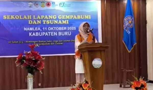 Saadiah Uluputty Sekolah Gempabumi BMKG Namlea