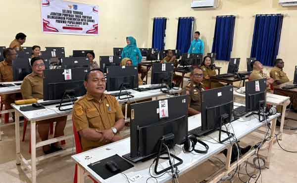 56 ASN Ikut Selter Uji Kompetensi-Assessment Rebut 14 JPT Pratama Kota Sorong 1 Selter14 JPT Pratama Kota Sorong