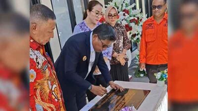 Walkot BW Resmi Pusdalops Tanggulangi Bencana