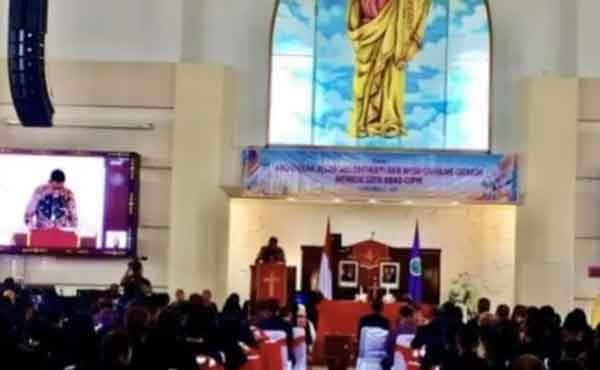 Walkot BW Sidang Sinode 39 Dibuka
