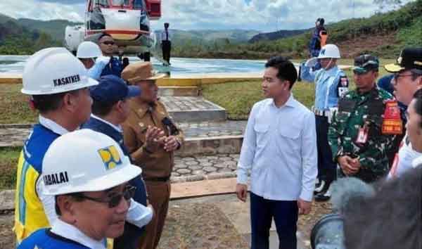 Wapres RI GRR Bendungan Waepo BURU