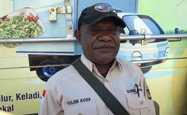 Yulius Koga Dinas Ketahanan Pgn Mimika