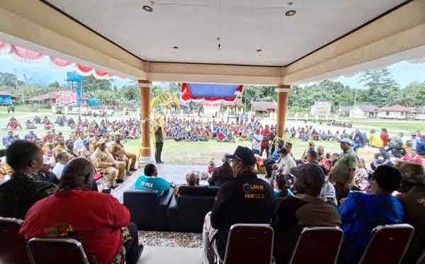 Bupati JR Tatap Muka 5 Kp di Distrik MBJ