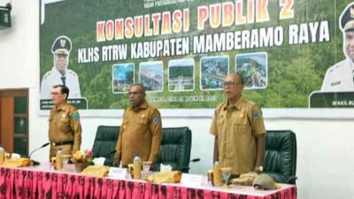DPLH Mamberamo Raya Gelar Konsultasi Publik II KLHS RTRW, Bupati Singgung Soal Ini