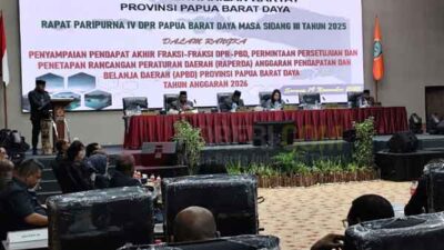 Sampaikan 5 Rekomendasi Utama, Ini Catatan Kritis F-Otsus DPRP PBD