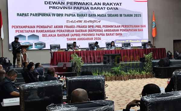 DPRP PBD Perda APBD Induk 2026 Disahkan